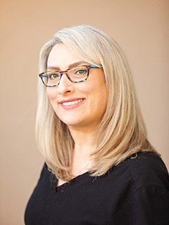 Registered dental hygienist Whitney